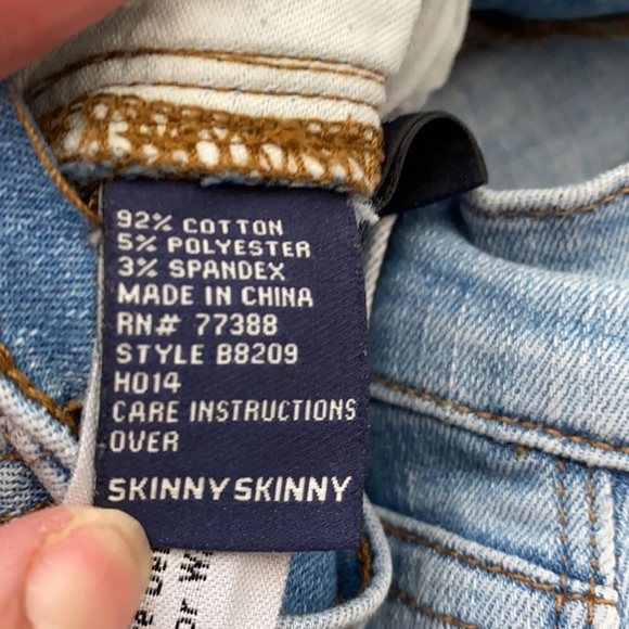 MADEWELL Skinny Skinny Jeans Size 24 Faded Blue - Picture 11 of 12